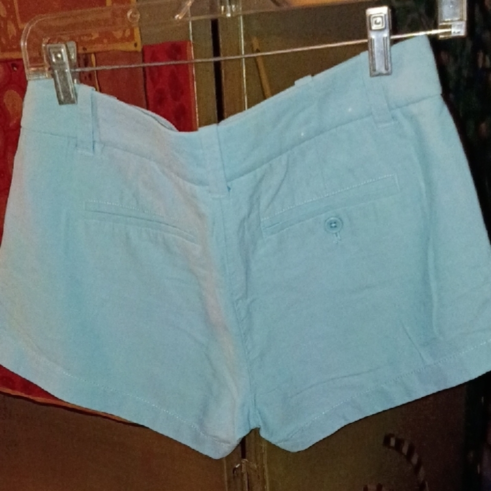 J. Crew Sky Blue Cotton Casual Shorts - Picture 5 of 5